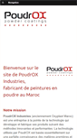 Mobile Screenshot of poudrox.com